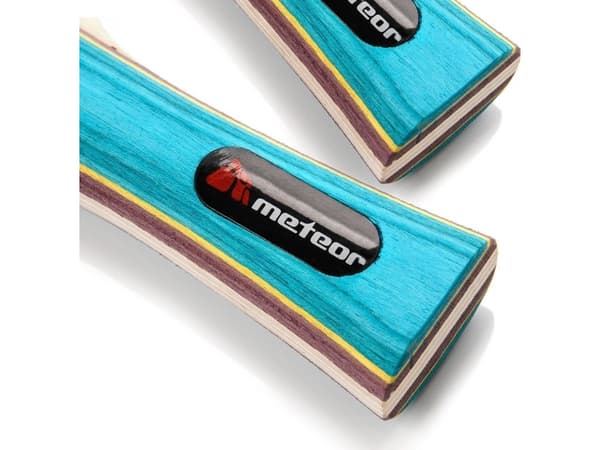 Meteor bordtennis 2 racketar Zephyr*+3 bollar