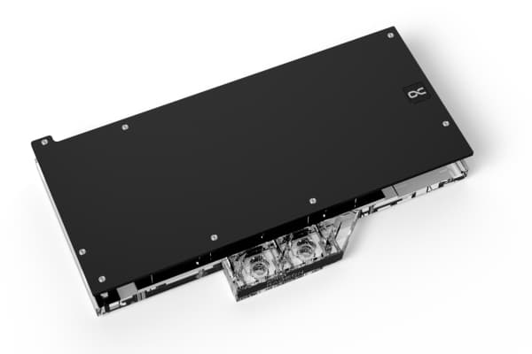 Alphacool 13434, Bakre platta, Akryl, Koppar, Svart, Transparent, 1/4", 274,1 mm, 144,6 mm