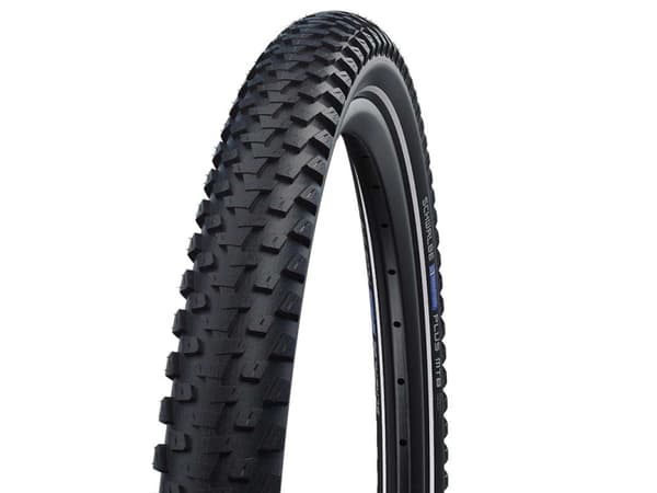 Schwalbe Marathon Plus Mbt, 27.5", Bybruk/eventyr, Tubeless Ready, Folding bead, Sort, 30 - 65 psi