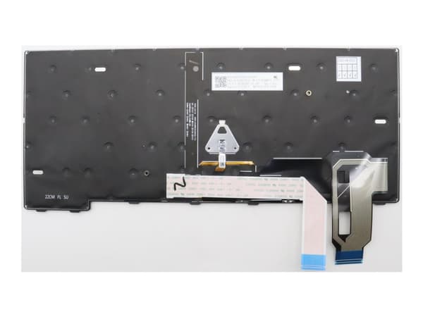 Sunrex - Ersättningstangentbord för bärbar dator - med Trackpoint - bakgrundsbelyst - QWERTY - isländsk - svart - för ThinkPad L14 Gen 3; P14s Gen 3;