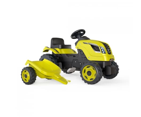 Smoby 710131, Traktor, 3 År, Plast, Svart, Gul