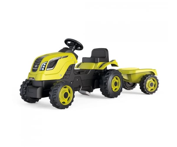 Smoby 710131, Traktor, 3 År, Plast, Svart, Gul