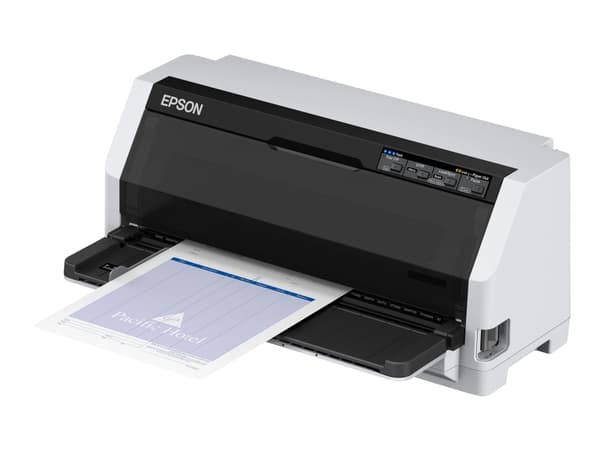Epson LQ 690IIN - Skriver - S/H - punktmatrise - 360 x 180 dpi - 24 pin - USB 2.0, parallell, LAN