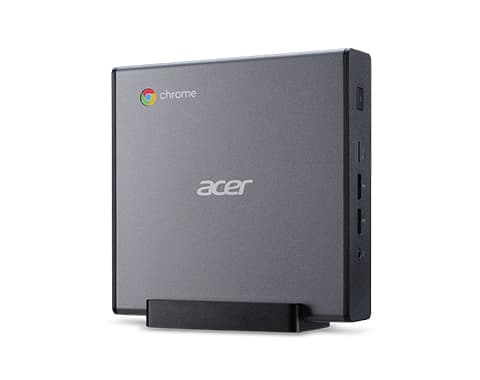 Acer Chromebox CXI4 - Mini-PC - 1 x Core i3 10110U / inntil 4.1 GHz - RAM 8 GB - flash - eMMC 64 GB - UHD Graphics - Gigabit Ethernet - Chrome OS (me
