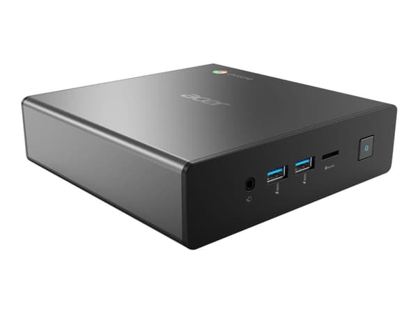 Acer Chromebox CXI4, 2,1 GHz, Intel® Core™ i3, i3-10110U, 8 GB, 64 GB, ChromeOS musta