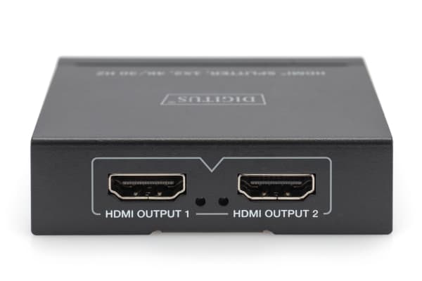 DIGITUS DS-45340 - Video/audio switch - 2 x HDMI - stasjonær