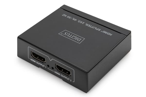 DIGITUS DS-45340 - Video/audio switch - 2 x HDMI - stasjonær