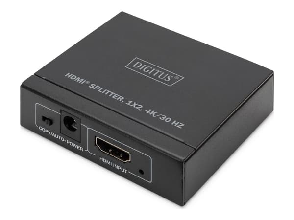 DIGITUS DS-45340 - Video/audio switch - 2 x HDMI - stasjonær