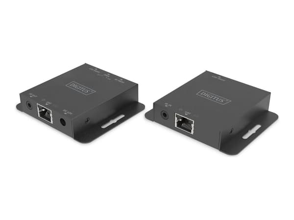 DIGITUS DS-55519 - Sändare och mottagare - video/ljud/infraröd förlängare - HDMI - över CAT 5e/6/6a/7/8 - upp till 70 m