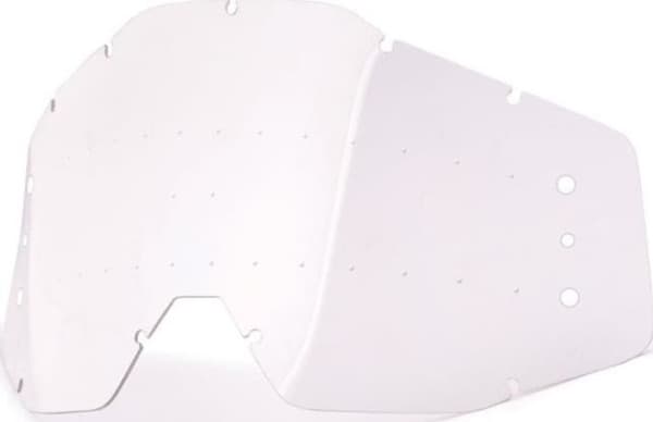 100 % 100 % ACCURI/STRATA JUNIOR brilleglass for SVS System (Transparent glass med hull - Soniske støt)
