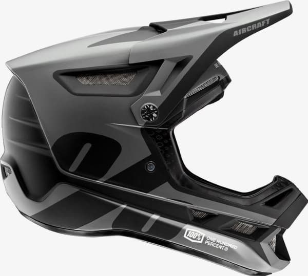 100% Full face helmet 100% AIRCRAFT COMPOSITE Helmet LTD black size L (59-60 cm) (NEW)