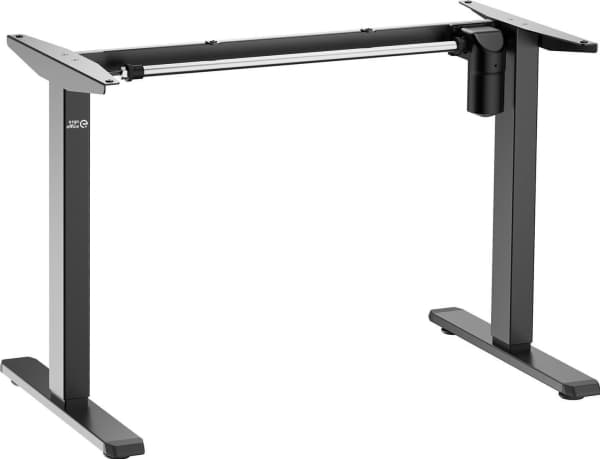 Workstation, mobile, with height adjustment and double platform Ergo Office, for standing work, white max. 8kg ER-444 W