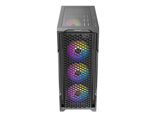 Antec AX90, Midi Tower, PC, Musta, ATX, ITX, mikro ATX, Muovi, Terästä, 16 cm