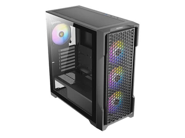 Antec AX90, Midi Tower, PC, Musta, ATX, ITX, mikro ATX, Muovi, Terästä, 16 cm