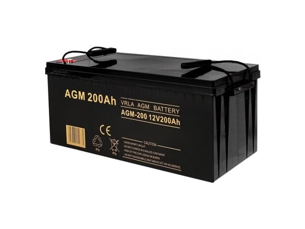 VOLT POLEN BATTERI AGM 12V 200 Ah