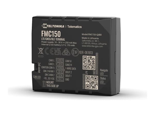 Teltonika Tracker GPS FMC150 Ajoneuvo LTEGSMGNSSBLE 40