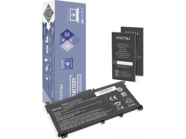 Bateria Mitsu Bateria do HP 14-BP, Pavilion 14 15 3400 mAh (39 Wh) 11.55 Volt