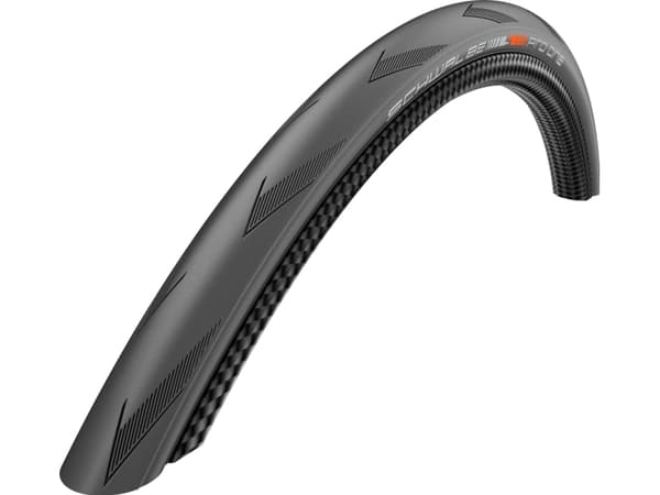 Schwalbe Pro One Tube Type, 28", Bybruk/eventyr, Trening, Slangeløst, Sammenleggbare, Banesykling, Svart