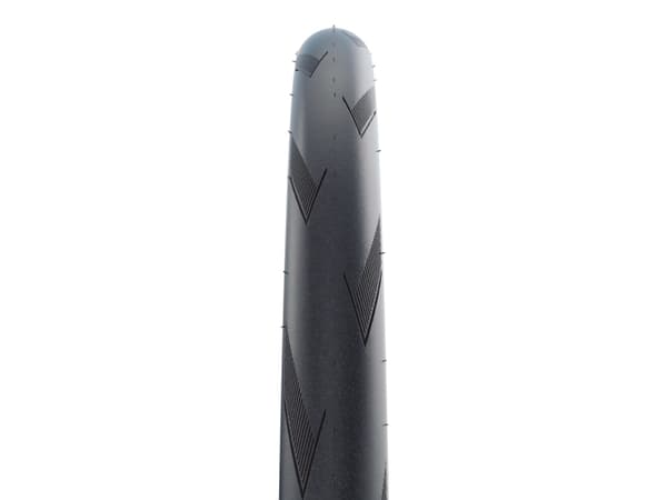 Schwalbe Pro One Tube Type, 28", Bybruk/eventyr, Trening, Slangeløst, Sammenleggbare, Banesykling, Svart