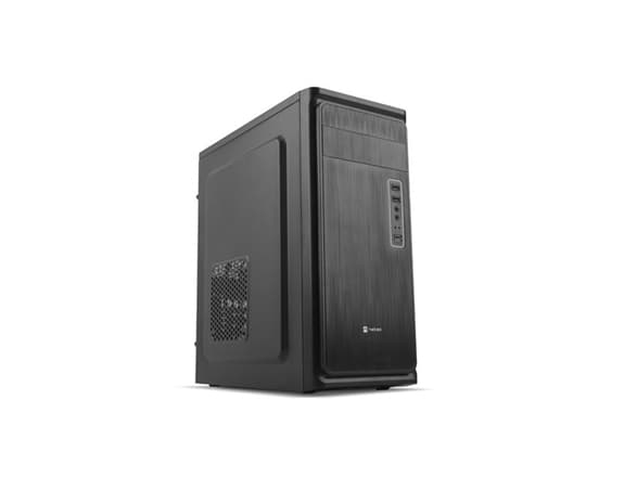 NATEC Armadillo G2, Midi Tower, PC, Svart, ATX, micro ATX, Mini-ITX, ABS, Nät, Metall, Plast, 16 cm