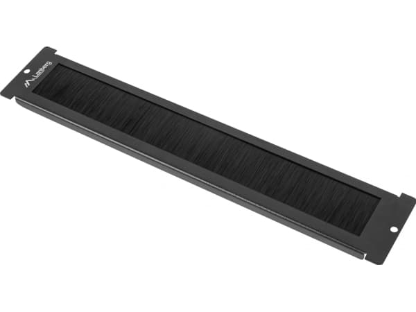 Lanberg - Stativbørstepanel - svart - 19"