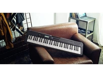 Casio CT-S300, Digital synthesizer, Reverb, 5 W, Knappar, Svart, Vit, LCD