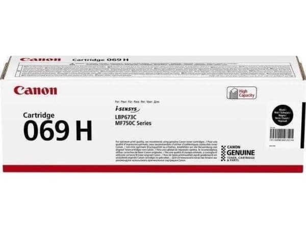 Canon 069H - Høykapasitets - svart - original - tonerpatron - for i-SENSYS LBP673Cdw, MF752Cdw, MF754Cdw