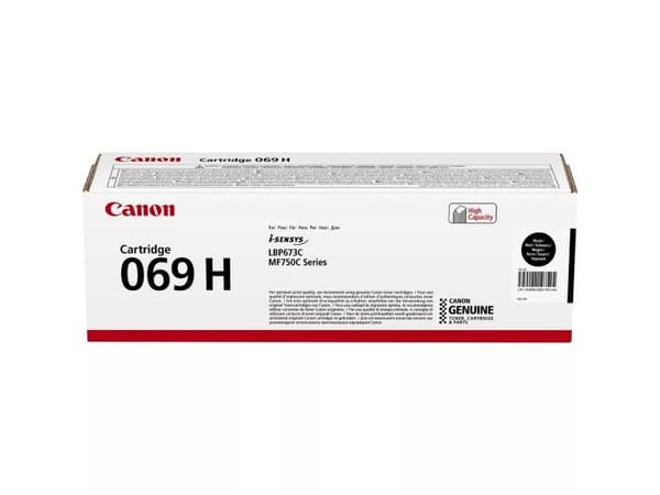 Canon 069H - Høykapasitets - svart - original - tonerpatron - for i-SENSYS LBP673Cdw, MF752Cdw, MF754Cdw