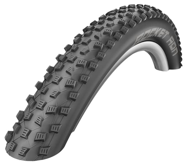 Schwalbe Rocket Ron, 24", MTB, Tubeless Ready, Foldevulst, Terreng-dekk, Off-road, Sort