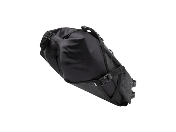 VAUDE Trailsaddle II, Sykkelsete, Sykkelveske, Nylon, Polyamid, Polyester, Polyethylen, Sort, Grå, 10 l, 450 mm