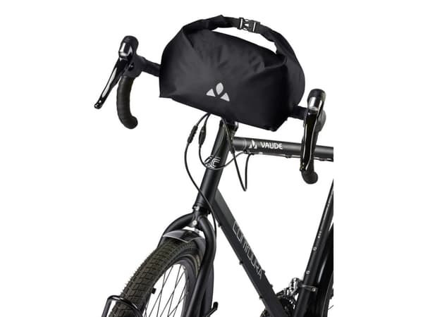 VAUDE Aqua Box Light, Front, Sykkelveske, Nylon, Sort, 4 l, 2 kg