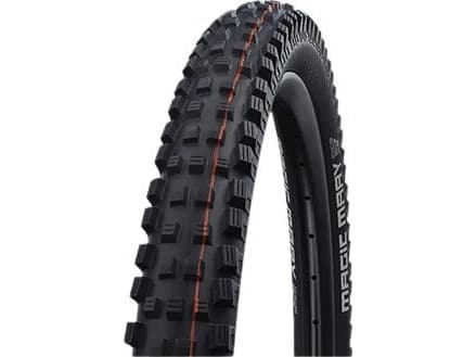 Schwalbe Magic Mary, 26", MTB, Slangeløst, Folding bead, Off-road, Sort, Oransje