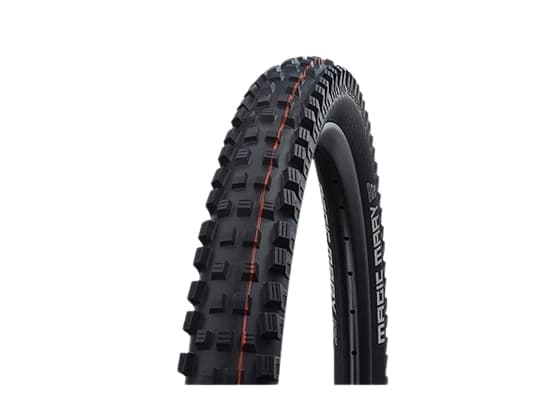 Schwalbe Magic Mary, 26", MTB, Slanglöst däck, Folding bead, Off-road, Svart, Orange
