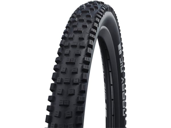 Schwalbe Nobby Nic HS 602, 26", MTB, Tubeless-kompatibelt däck, vikbar vulst, Allround, Mountain, Off-road, Svart