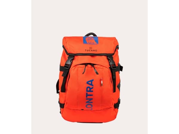 Tucano LONTRA, Yläreuna, Patikointi, Musta, Oranssi, Kangas, Etutasku, 30 L
