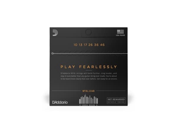 D''Addario NYXL1046, Gitar, Stål, Elektrisk, 6 stykker