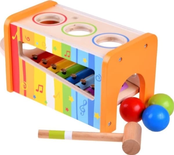 Jokomisiada Tre cymbaler for barn + hammer IN0153