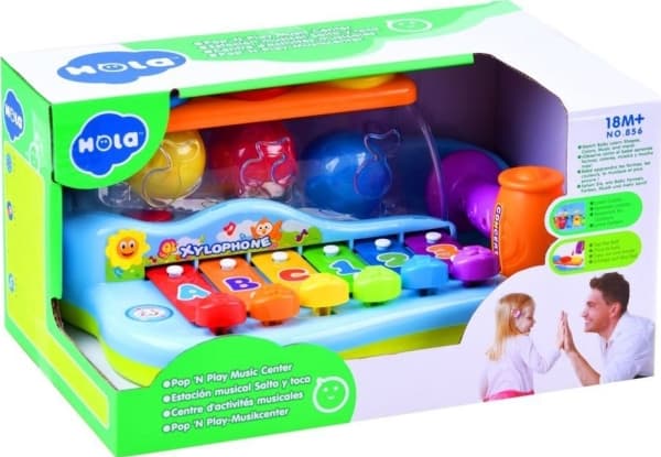HOLA EDUCATIONAL cymbaler + kuler og hammer IN0001