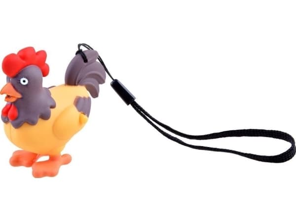 Nøkkelring Jokomisiada Nøkkelring cockerel lys lyd anheng ZA3530