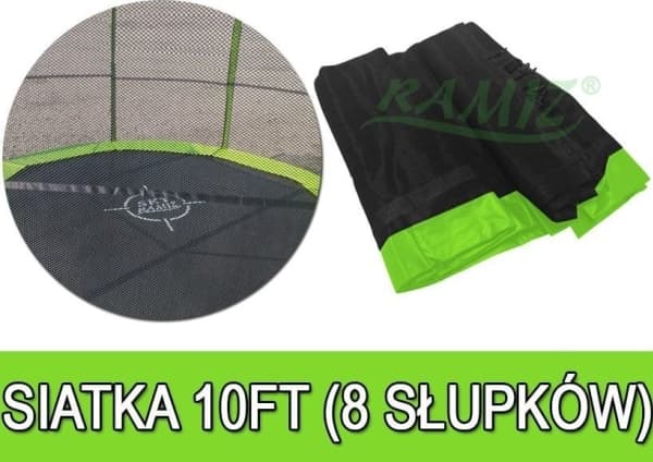 Joko Trampolinenett 10FT - 8 felt Grønn