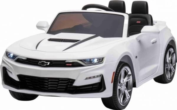 Chevrolet Camaro 2SS akku valkoinen + kaukosäädin + EVA pyörät + hidas käynnistys + äänet valot