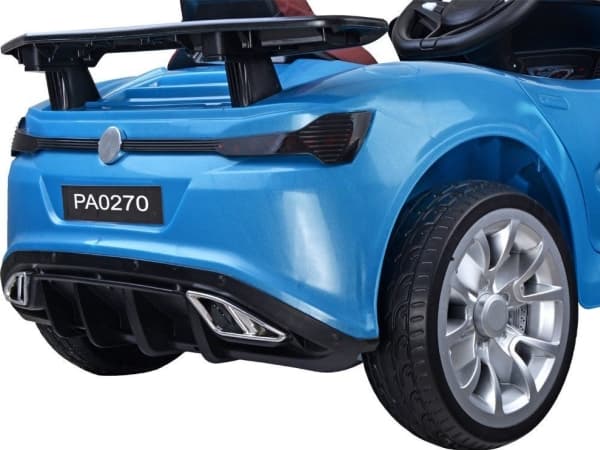 Jokomisiada Cabriolet bil med batteri PA0270 og vippefunksjon, hvit