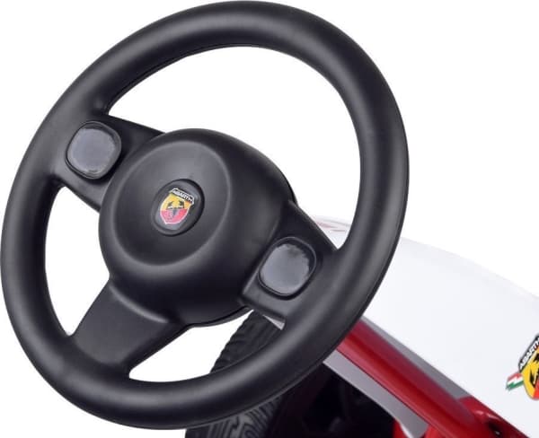 Jokomisiada GOKART ABARTH på pedały Duże miekkie koła PA0167