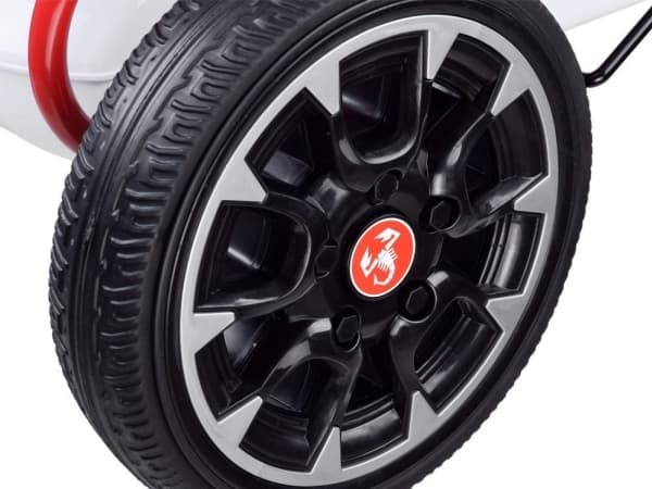 Jokomisiada GOKART ABARTH på pedały Duże miekkie koła PA0167