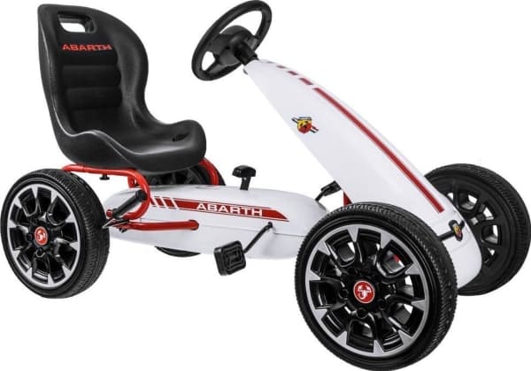 Jokomisiada GOKART ABARTH på pedały Duże miekkie koła PA0167