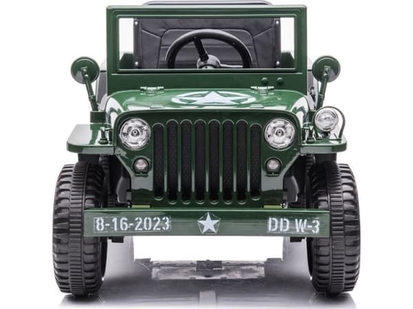 Jokomisiada Auto battery military Willys 4x4 + remote control