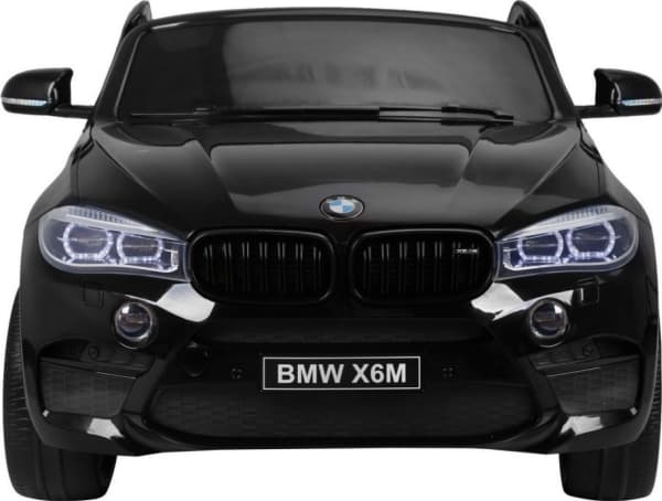Joko BMW X6M 2-personers batteribil XXL Målad svart