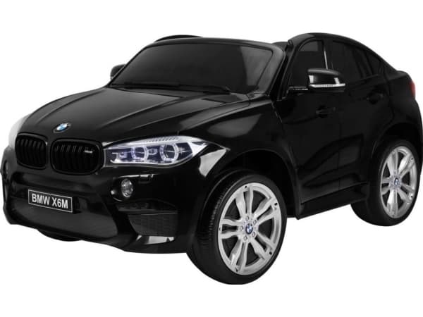 Joko BMW X6M 2-personers batteribil XXL Målad svart