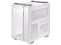 Miniatyrbild 5 av 5: ASUS TUF Gaming GT502 - White Edition - mid tower - ATX - genomskinlig sidopanel (härdat glas) - ingen strömförsörjning - vit - USB/ljud