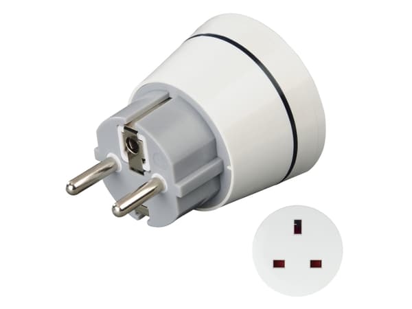 Hama 00223452, Type F, Type G (UK), Rett, Rett, 100 - 250 V, Hvit